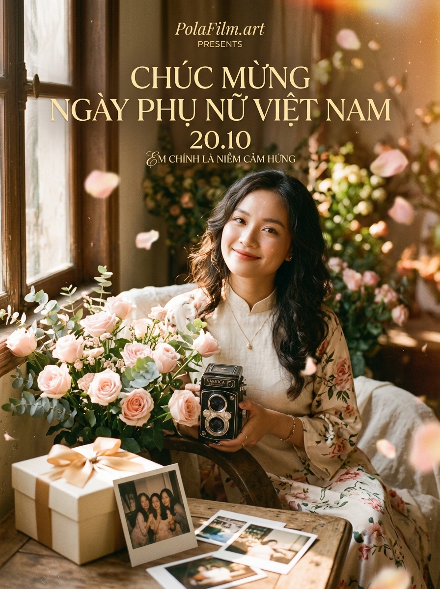 Ưu đãi Ngày Phụ Nữ Việt Nam 20.10 - PolaFilm.art